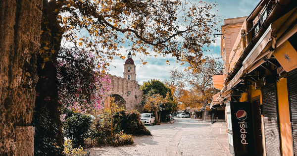 Medieval City of Rhodes in October