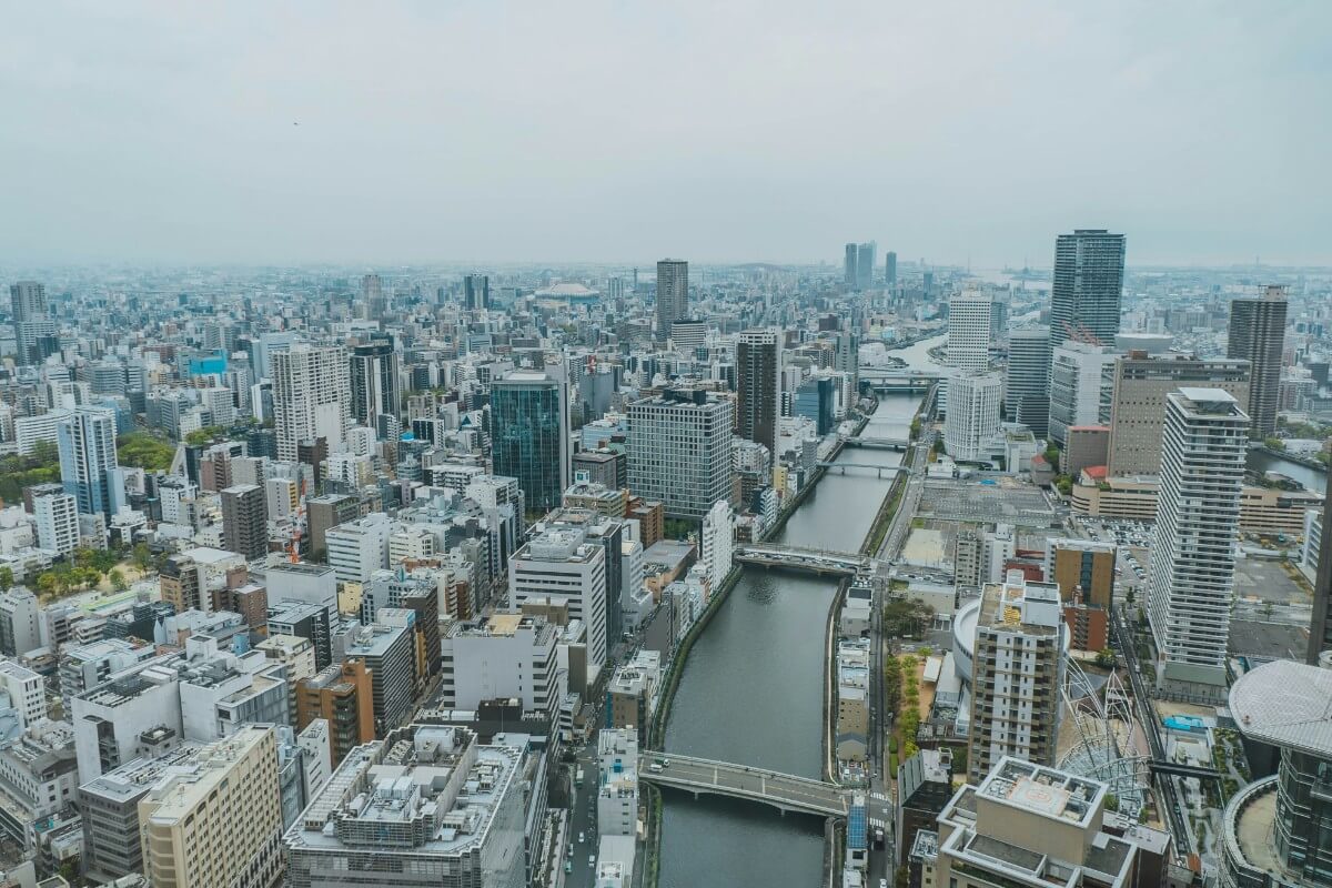 Osaka in January